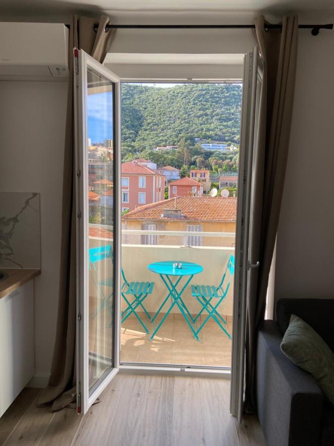 Ajaccio Magnifique T2 Neuf 40M2 Avec Balcon Au Trottel 4 Couchages Wifi Clim Parking Plage A Pieds 100M Kültér fotó