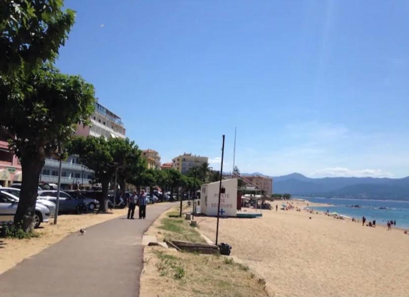 Ajaccio Magnifique T2 Neuf 40M2 Avec Balcon Au Trottel 4 Couchages Wifi Clim Parking Plage A Pieds 100M Kültér fotó