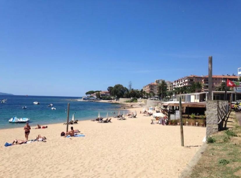 Ajaccio Magnifique T2 Neuf 40M2 Avec Balcon Au Trottel 4 Couchages Wifi Clim Parking Plage A Pieds 100M Kültér fotó